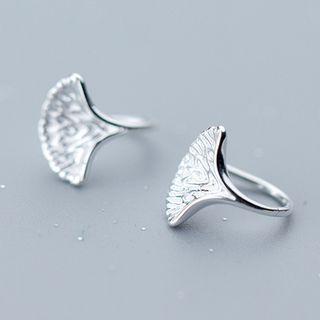 925 Sterling Silver Leaf Earring