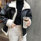 Faux-shearling Lined Jacket
