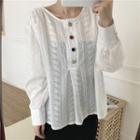 Lace V-neck Shirt
