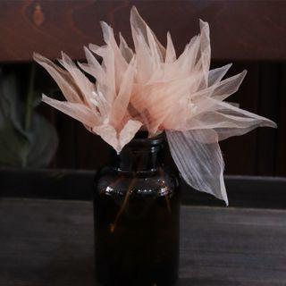 Wedding Set Of 4: Mesh Hair Stick White - One Size