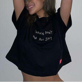 Oversized Lettering Top