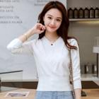 Multi-color V-neck Sweater