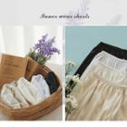 Band-waist Silky Inner Shorts