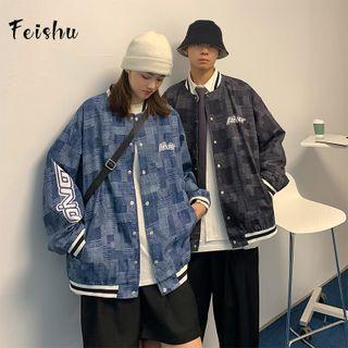 Couple Matching Loose-fit Baseball Jacket