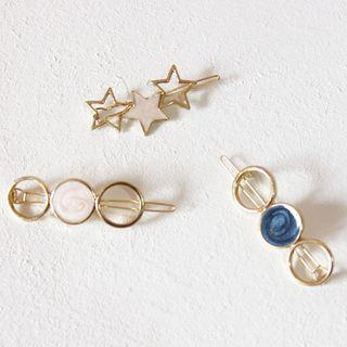 Round / Star Hair Clip