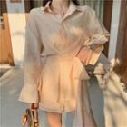 Set: Plain Shirt + Shorts + Sash