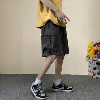 Applique Pocket Detail Shorts