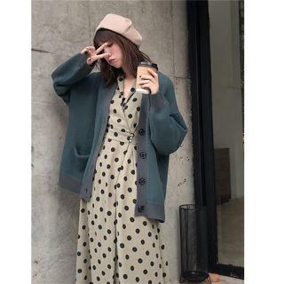 Pocket Buttoned Cardigan