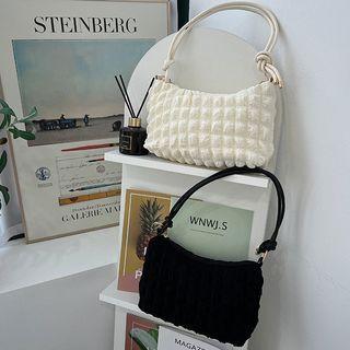 Knotted Quilted Shoulder Bag