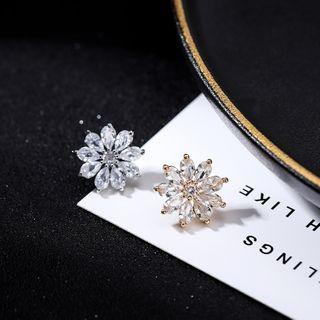 Rhinestone Little Daisy Brooch