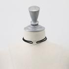 Metallic Faux-suede Choker