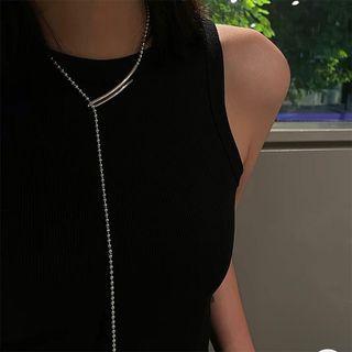 Sterling Silver Necklace 1 Pc - Xl1435 - Silver - One Size