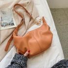 Chain Zip Crossbody Hobo Bag