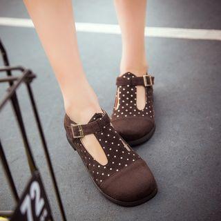 Studded T-bar Shoes