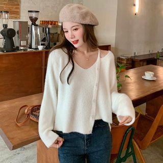 Cutout Irregular Sweater