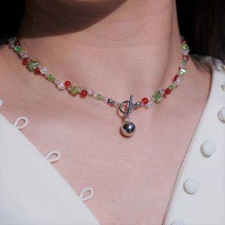 Alloy Faux Crystal Alloy Bracelet / Necklace