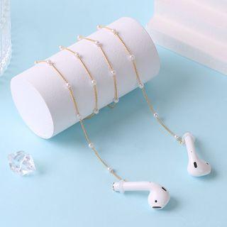 Faux Pearl Airpods Retainer Earring