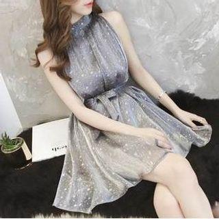 Plain Glitter Dress