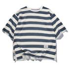 Short-sleeve Striped T-shirt / Cargo Pants