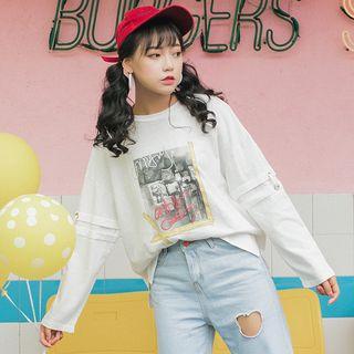 Printed Slit-side Top