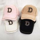 Rhinestone Lettering Knit Baseball Cap