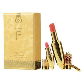 The History Of Whoo - Gongjinhyang Mi Luxury Lip Rouge Special Set: #24 Red Orange + #25 Rosy Coral 2pcs