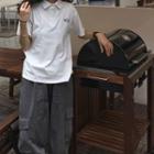 Short-sleeve Polo Shirt / Cargo Pants