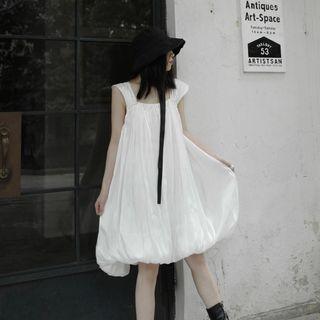 Plain Sleeveless Tutu Skirt