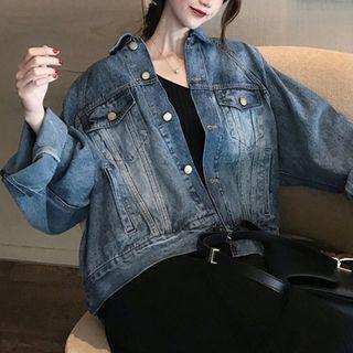 Denim Jacket Denim Blue - One Size