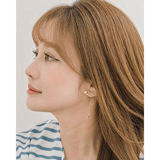 Pendant Thread Earrings In 3 Types