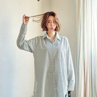 Pocket-front Shirtdress