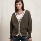 Shimmer Trim Cardigan