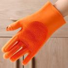 Silicone Stainless Steel Vegetable Thumb Knife Gloves / Finger Protector / Set