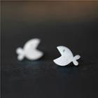 Alloy Fish Earring 1 Pair - As Shown In Figure - One Size