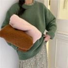 Long-sleeve Oversize Plain Sweater