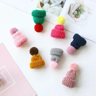 Color-block Beanie Brooch