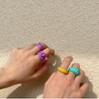 Polished Color Ring (various Designs)
