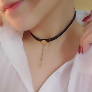 Metal Bar Choker