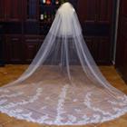 Wedding Lace Veil White - One Size