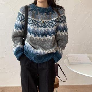 Geometric Patterns Sweater