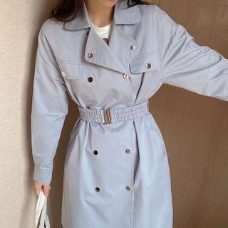 Sheath Medium Long Wraparound Coat