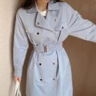 Sheath Medium Long Wraparound Coat