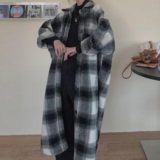 Plaid Jacket Plaid - Black & White - One Size