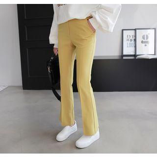 Colored Boot-cut Dress Pants