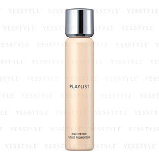 Shiseido - Playlist Real Texture Liquid Foundation Spf 30 Pa+++ (light) 30ml