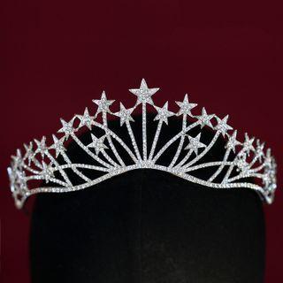 Wedding Rhinestone Tiara / Necklace / Earring / Set