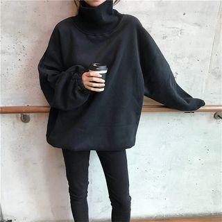 Oversized Turtleneck Pullover