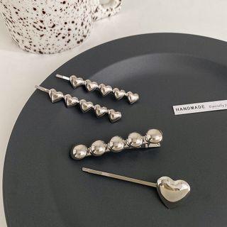 Heart Alloy Hair Pin / Hair Clip