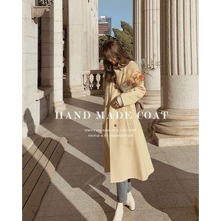 Handmade Single-breasted Long Coat