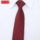 Pre-tied Neck Tie (5cm) Stj39 - One Size